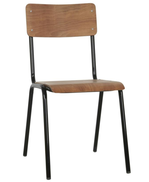 IB Laursen Schulstuhl Sperrholz Sitz/Rückenlehne